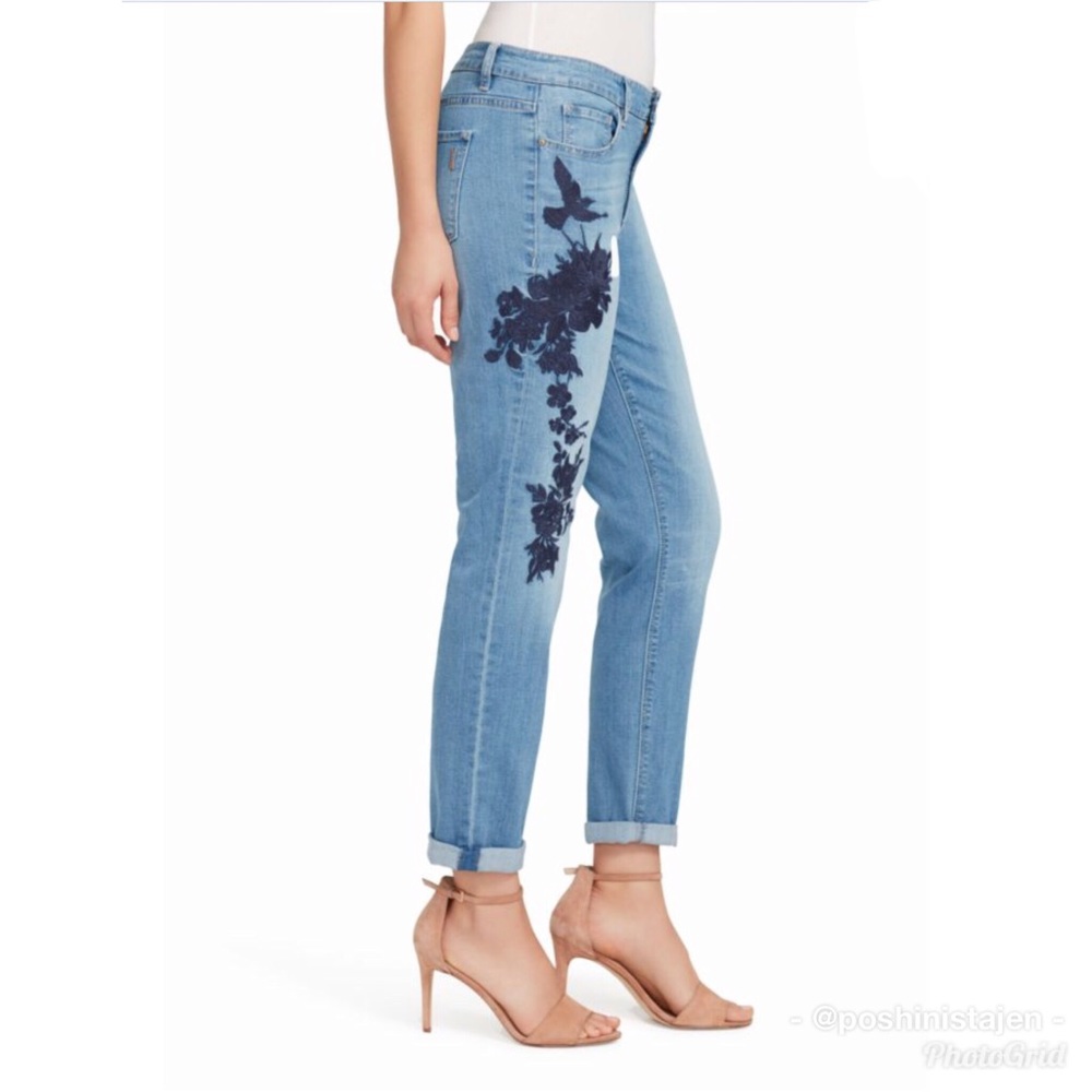 π NWT Vintage America Blues Embroidered Jeans - Picture 3 of 4